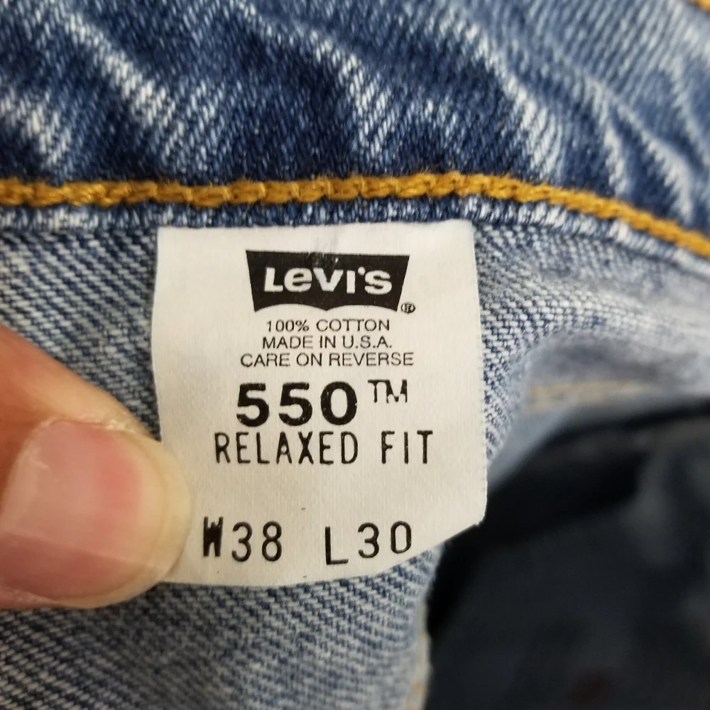 Vintage Levi's 550 Relaxed Fit Jeans MADE IN USA